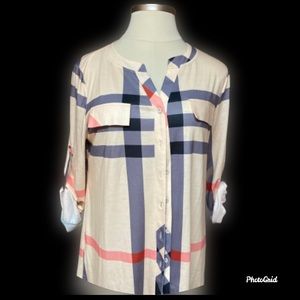 Ladies 3/4 sleeve shirt